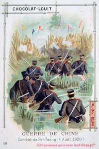 Walka w Pei-Tsang, Chiny, Rebelia Bokserów, sierpień 1900 autorstwa Unbekannt