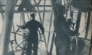Komfort dla pasażerów i kabina cudownego centralnego sterowania, c1935 autorstwa Unbekannt