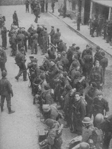 Commando Raiders, którzy przebili obronę kanału w Boulogne, 1942 autorstwa Unbekannt