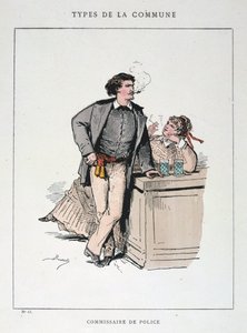 Komisarz Policji, Komuna Paryska, 1871. autorstwa Unbekannt
