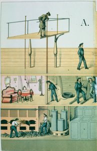 Komunikowanie się przez tubę głosową, 1882 autorstwa Unbekannt