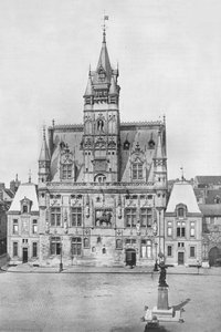 Compiegne: Ratusz, 1914 autorstwa Unbekannt
