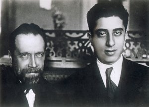 Kompozytorzy Nikołaj Myaskowski i Aram Chaczaturian, 1933 autorstwa Unbekannt