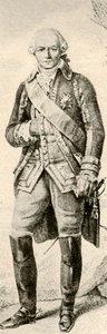 Comte de Rochambeau, pokazowy strój francuskiego oficera, 1791, 1937. autorstwa Unbekannt
