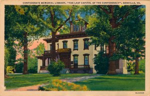 Biblioteka Konfederacji Pamięci, Danville, Wirginia, 1938 autorstwa Unbekannt