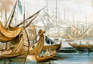 Konstantynopol, Turcja, XIX w. autorstwa Unbekannt