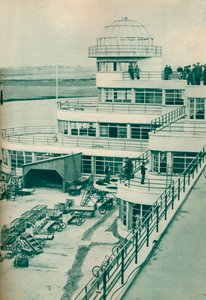 Wieża kontrolna na lotnisku Le Bourget, Paryż, c1936 c1937 autorstwa Unbekannt