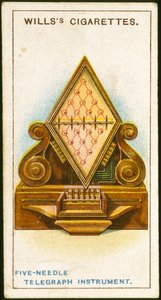 Telegraf 5-igłowy Cooka i Wheatstonesa, 1837 1915 autorstwa Unbekannt