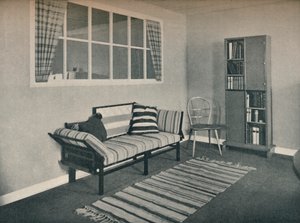 Narożnik salonu zaprojektowany przez prof. Karla Pullicha, 1928 autorstwa Unbekannt