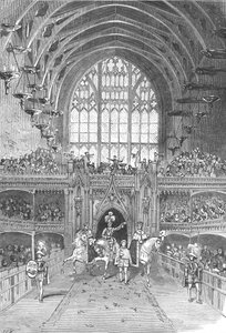 Koronacja Jerzego IV w Westminster Hall, 1897. autorstwa Unbekannt