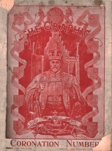 Koronacja króla Edwarda VII, okładka magazynu The Graphic, 13 sierpnia 1902. autorstwa Unbekannt