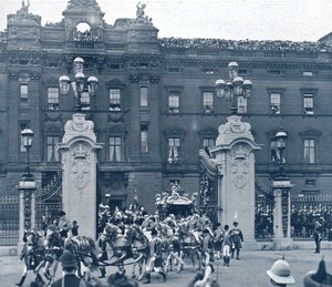 Koronacja króla Jerzego V i królowej Marii, Londyn, 1911. autorstwa Unbekannt