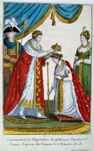 Koronacja cesarzowej Józefiny, 2 grudnia 1804 r., XIX w. autorstwa Unbekannt