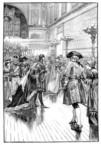 Bal Kostiumowy w Pałacu Buckingham, ok. 1840, 1900 autorstwa Unbekannt