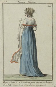 Kostium paryski, 1798 r. autorstwa Unbekannt
