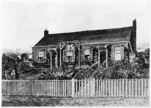 Domki na terenie Eaton Square, Londyn, ok. początek XIX w. 1907 autorstwa Unbekannt