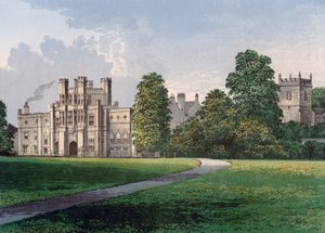 Coughton Court, Warwickshire, koniec XIX wieku autorstwa Unbekannt
