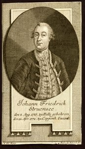 Hrabia Johann Friedrich Struensee 1737-1772, 1772. autorstwa Unbekannt