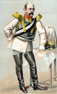 Hrabia Otto von Bismarck, prusko-niemiecki mąż stanu, 1870 autorstwa Unbekannt