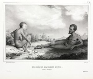 Para Aborygenów z Tasmanii (Australia) autorstwa Unbekannt