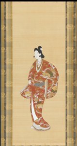 Kurtyzana, okres Edo, 1661-1673. autorstwa Unbekannt