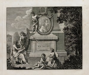Okładka pierwszego wydania partytury wokalnej opery Così fan tutte W.A. Mozarta, 1794. autorstwa Unbekannt