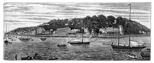 Port Cowes, Isle of Wight, 1900 autorstwa Unbekannt