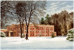 Cranbury Park, Hampshire, dom rodziny Chamberlayne, ok. 1880 autorstwa Unbekannt