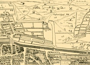 Cripplegate i sąsiedztwo, ok. 1872 r. autorstwa Unbekannt