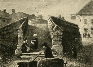 Most Crowland, 1898. autorstwa Unbekannt