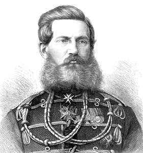 Książę koronny Fryderyk Wilhelm, 1870. autorstwa Unbekannt