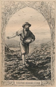 Crusoe Siew Kukurydzy, c1870 autorstwa Unbekannt
