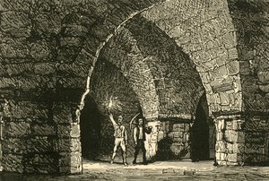Crypt of Christ Church Cathedral, Dublin, koniec XIX wieku. autorstwa Unbekannt