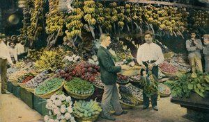 Kubański sklep z owocami, ok. 1910 r. autorstwa Unbekannt