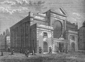 Kaplica Curzona, Mayfair, Westminster, Londyn, c1875 1878 autorstwa Unbekannt