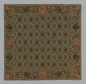 Poszewka na poduszkę, Chiny, dynastia Qing 1644-1911, ok. 201 1900. autorstwa Unbekannt