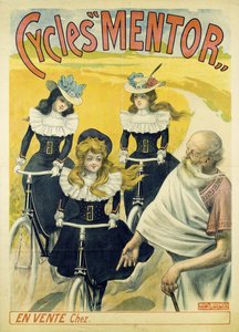 Plakat Mentora Cyklów, ok. 1896