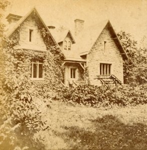 Dairy Cottage, Prospect Park, Brooklyn, Nowy Jork, ok. 1880 r. autorstwa Unbekannt
