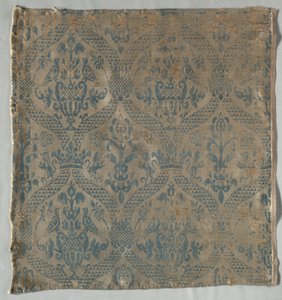 Fragment adamaszku, 1500s. autorstwa Unbekannt