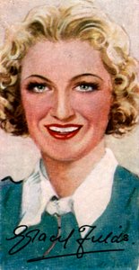 Dame Gracie Fields, 1898-1979, angielska piosenkarka i komik, XX wiek autorstwa Unbekannt
