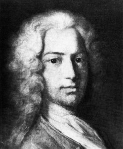 Daniel Bernoulli, szwajcarski matematyk, początek XVIII wieku autorstwa Unbekannt