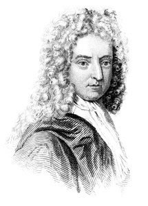 Daniel Defoe, angielski pisarz, dziennikarz i szpieg, ok. 1850 autorstwa Unbekannt
