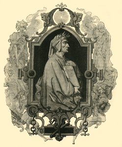 Dante Alighieri, ok. 1265 -1321, 1890. autorstwa Unbekannt