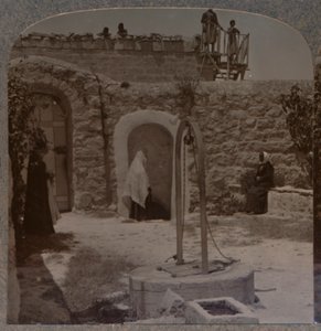 Studnia Davids na obrzeżach Betlejem, ok. 1900 autorstwa Unbekannt