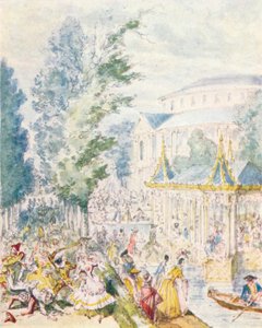 Masquerade Day w Ranelagh Gardens, 1842, 1903. autorstwa Unbekannt
