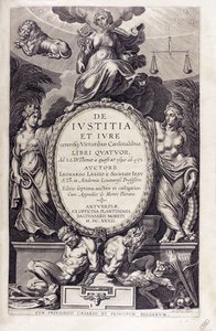 De iustitia et iure Leonarda Lessiusa, 1632. autorstwa Unbekannt