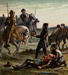 Śmierć Ryszarda Trzeciego, 1485, ok. 1850 autorstwa Unbekannt