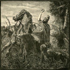 Śmierć Krassusa, 1890. autorstwa Unbekannt