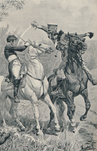 Śmierć księcia Ludwika w Saalfeld, 1806, 1896. autorstwa Unbekannt