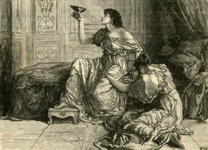 Śmierć Sophonisby, 1890. autorstwa Unbekannt